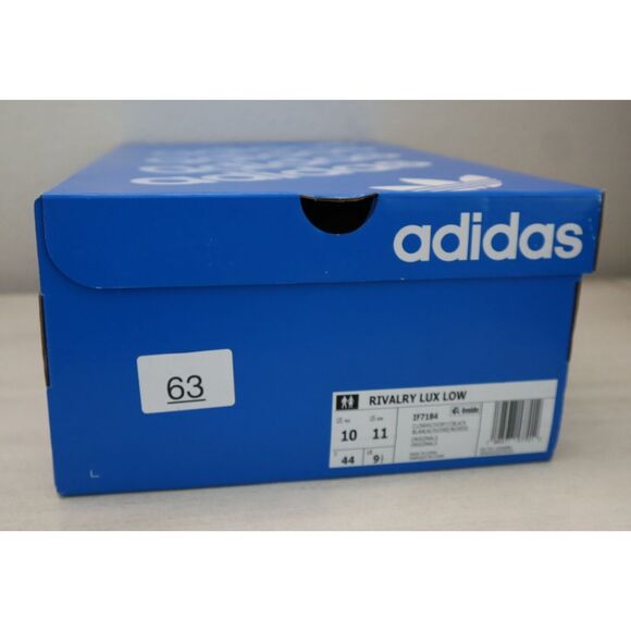 Adidas IF7184 Men's Sz 10 Women's Sz 11 White Leather Rivalry Lux Low Shoes - Picture 13 of 13